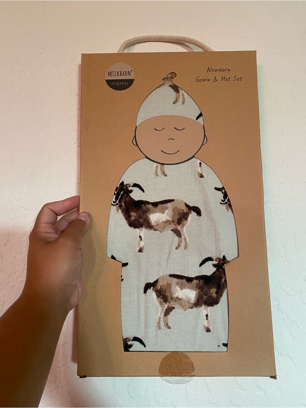 Milkbarn Newborn Hat + Swaddle